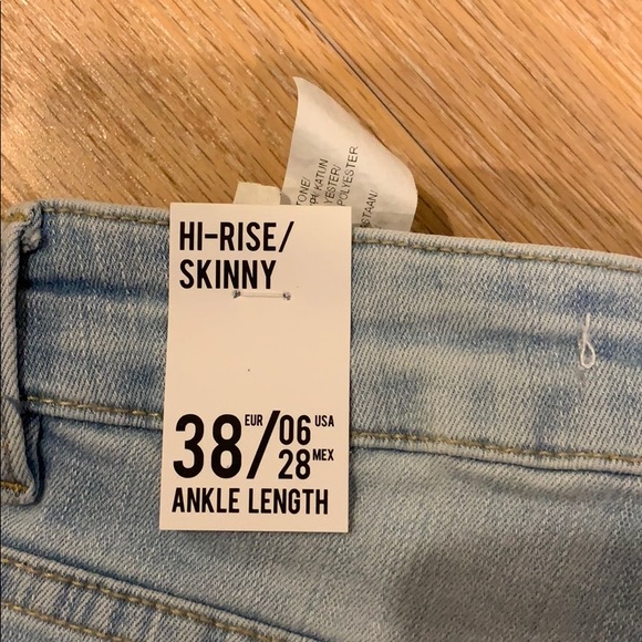 NWT Zara always skinny High rise - Picture 4 of 4